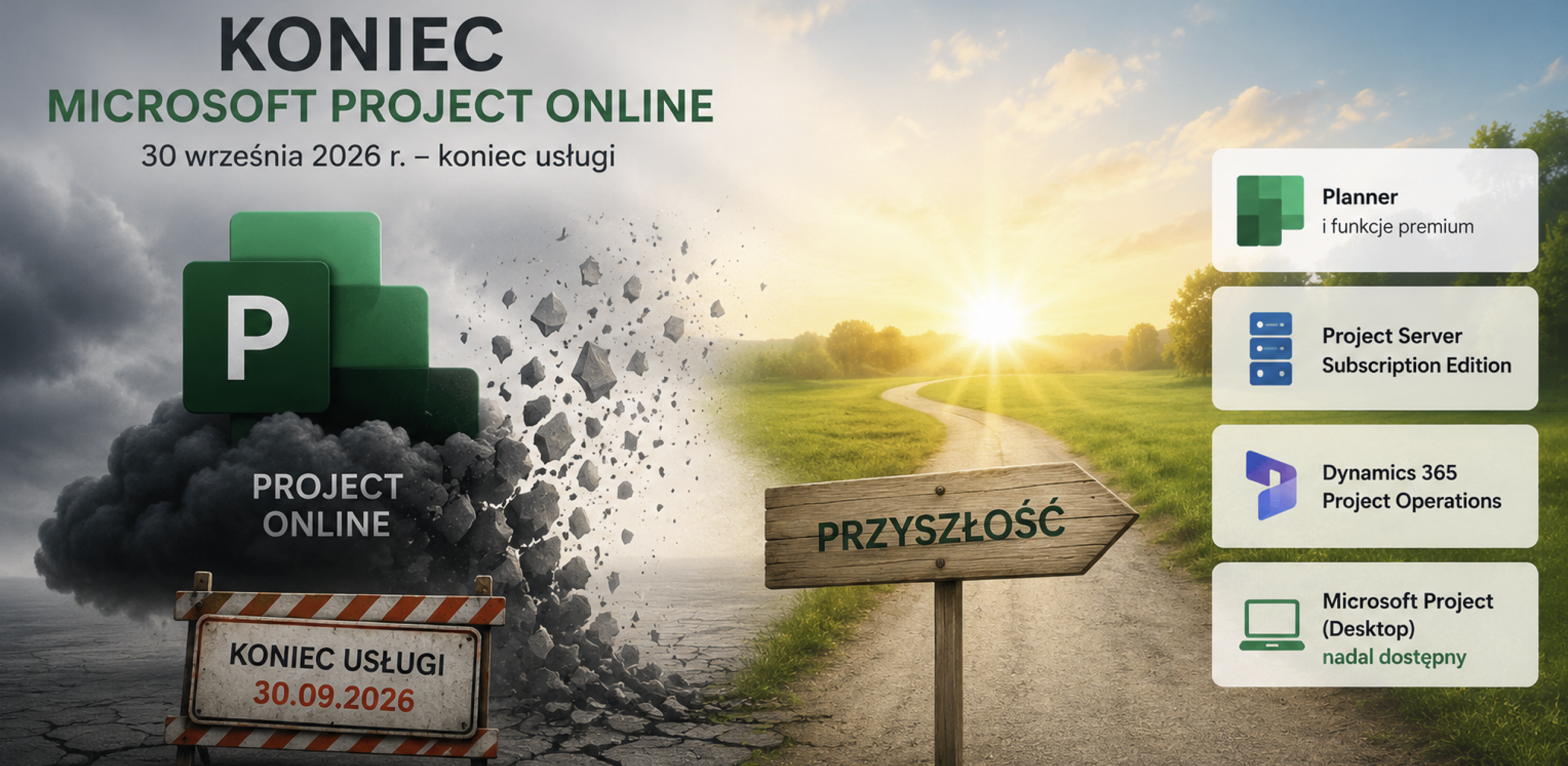 Koniec Microsoft Project Online. Co oznacza dla organizacji?